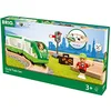 Image de BRIO World - 33847 - Circuit Voyageur - Coffret complet 16 pièces - Circuit de train en bois - Figurines incluses - Jouet pour garcons et filles dès 3 ans