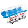 Image de BRIO World - 33890 - Train de Voyageurs et Tunnel - Pour circuit de train en bois - Système d'attache aimantée - Jouet pour garçons et filles dès 3 ans