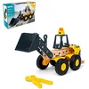 Image de BRIO Builder 34598 Volvo Chargeuse sur pneus Véhicule de Chantier Robuste avec Pelle à Chargement Mobile, Direction articulée et Module Lumineux Recommandé pour Les Enfants à partir de 3 Ans