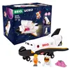 Image de BRIO Kit d'exploration Spatiale Mondiale - Kit de Train en Bois - Cadeau Merveilleux pour Les Enfants à partir de 3 Ans