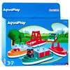Image de AquaPlay - BoatSet   Accessoires pour Les Trains d'eau AquaPlay ou pour la Baignoire, 4 Bateaux, 1 Amphi-Lorry et BO et Wilma, pour Les Enfants à partir de 3 Ans 8700000272 Multicolore