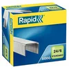 Image de Boîte de 5000 agrafes 24/6 Standard, acier galva