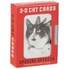 Image de Kikkerland GG38 Jeu De Cartes Chats 3D