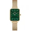 Image de Daniel Wellington Quadro Montre 20x26mm Double Plated Stainless Steel (316L) Gold
