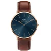 Image de Daniel Wellington Classic Montre 40mm Double Plated Stainless Steel (316L) Rose Gold