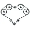 Image de SKF VKMA 92008 Kit de Distribution