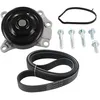 Image de SKF Pompe à eau + kit de courroie trapézoïdale à nervures VKMC36812