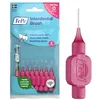 Image de Brossettes Interdentaires TePe, Originales, Rose 0.4mm/ISO 0, 8pcs, élimine la plaque dentaire, nettoyage efficace entre les dents, pour espaces très serrés