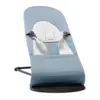 Image de BabyBjörn Transat Balance Soft - Bleu/Gris / Tissé/Jersey / Noir