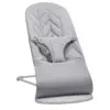 Image de BabyBjörn Transat Bliss - Gris clair / Tissé, matelassage Pétale / Gris clair
