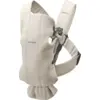Image de BabyBjörn Porte-bébé Mini - Beige clair / Jersey 3D