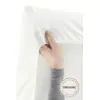 Image de BabyBjörn Drap-housse pour Lit Parapluie - Blanc / Coton bio