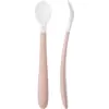 Image de BabyBjörn Cuillère 1er âge, lot de 2 - Rose pastel