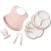Image de BabyBjörn Ensemble repas, 8 pièces - Rose pastel