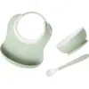 Image de BabyBjörn Ensemble Repas Bébé, lot de 3 - Vert pastel