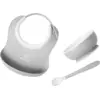 Image de BabyBjörn Ensemble Repas Bébé, lot de 3 - Gris