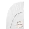 Image de BabyBjörn Drap-housse pour le Berceau Évolutif - Blanc / Coton bio