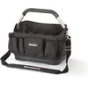 Image de Hultafors 590110 Sac à outils ergonomique avec 25 compartiments et bandoulière et protection contre la pluie Fond résistant à l'eau et à la saleté