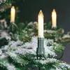 Image de Konstsmide Christmas Guirlande lumineuse avec bougies pour l'extérieur, 12 m