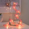 Image de Konstsmide Season Guirlande lumineuse LED Flamand rose, sur pile