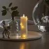 Image de Konstsmide Christmas Bougie en cire LED blanche couleur de lumière blanc chaud 12,7 cm