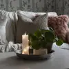 Image de Konstsmide Christmas Bougie en cire LED blanche couleur de lumière blanc chaud 15,2 cm