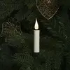 Image de Konstsmide Christmas Bougies de Noël LED sans fil blanc, 3D, 12 pièces