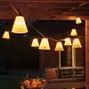 Image de Konstsmide Guirlande Biergarten kit base avec abat-jour jaune