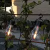 Image de Konstsmide Christmas Guirlande lumineuse LED solaire « Party », 4,2 W, ambre, IP44, 1800 K