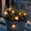 Image de Konstsmide Christmas Guirlande LED filament ambre 10 lampes