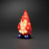 Image de Konstsmide Christmas Figurine déco LED Père Noël rouge IP44 36 cm