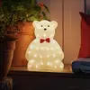 Image de Konstsmide Christmas Figurine déco LED Ours transparente IP44 38 cm
