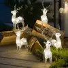 Image de Konstsmide Christmas Figurines LED Renne pour l’extérieur, lot de 5