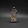 Image de Konstsmide Christmas Lanterne déco LED avec maison et père Noël