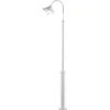 Image de Konstsmide 560-250 Vega Lampe colonne en verre transparent Blanc mat 2,4 m