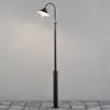 Image de Konstsmide Lampe pour mât Vega, noire, à 1 lampe, 240 cm