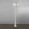 Image de Konstsmide Lampe pour mât Firenze à 3 lampe, blanche