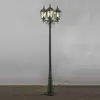 Image de Konstsmide Lampe pour mât Firenze à 3 lampe, verte