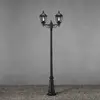 Image de Konstsmide Lampe pour mât Firenze à 2 lampes, noire