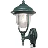 Image de Konstsmide 7235-600 Parma Applique murale en aluminium vert/blanc avec ampoule WM 24 x 29 x 49 cm 1 x 75 W IP44