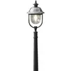Image de Konstsmide Borne lumineuse Parma, noir, métal, 118 cm de haut, E27, IP43