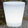 Image de Konstsmide Pot de fleurs LED Assisi éclairé Ø 37 cm