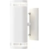 Image de Konst Smide 7512-250 Applique murale Modena en aluminium 2 x 35 W IP44 Noir mat 9 x 14,5 x 23,5 cm