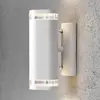 Image de Konstsmide Applique d'extérieur Modena à 2 lampes blanche