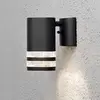 Image de Konstsmide Applique d’extérieur Modena 1 lampe 2 fentes noire