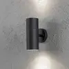 Image de Konstsmide Applique d'extérieur New Modena à 2 lampes noir