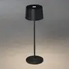 Image de Konstsmide Lampe à poser LED Positano pour extérieur, noire