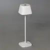 Image de Konstsmide Lampe de table LED Capri pour extérieur, noire