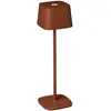 Image de Konstsmide 7814-960 Capri Teracotta Lampe de table sans fil pour intérieur/extérieur