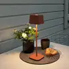 Image de Konstsmide Lampe de table LED Capri extérieur, terracotta